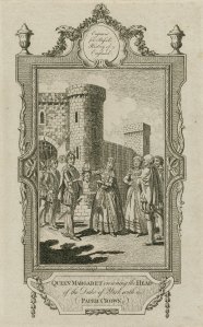 Damn, Queen Margaret, that's cold. Like, White Walker cold. 1777 print from the Folger Library.